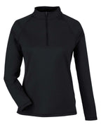 Women's Express Tech Performance Pique Quarter-Zip Pullover | NE412W