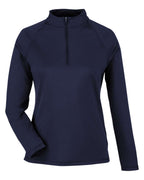 Women's Express Tech Performance Pique Quarter-Zip Pullover | NE412W