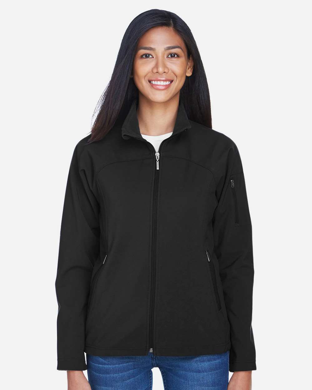 Women's 3-Layer Fleece Performance Soft Shell Jacket | 78034