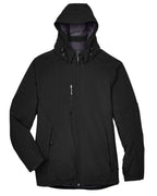 Chaqueta con capucha para hombre, soft shell de forro polar aislante de tres capas Glacier, con capucha desmontable | 88159