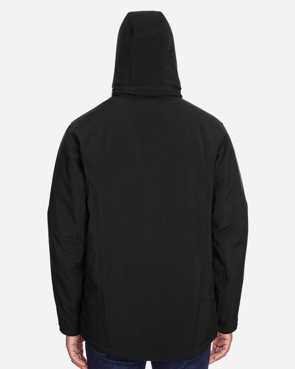 Men's Glacier Insulated Three-Layer Fleece Soft Shell Hood Jacket with Detachable Hood | 88159