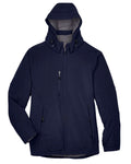 Men's Glacier Insulated Three-Layer Fleece Soft Shell Hood Jacket with Detachable Hood | 88159