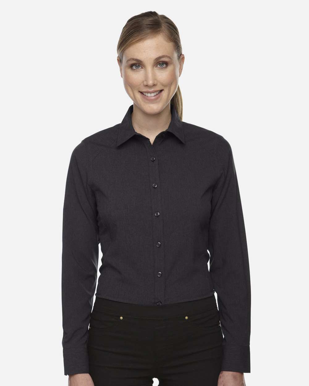 Women's Melange Performance Shirt | 78802