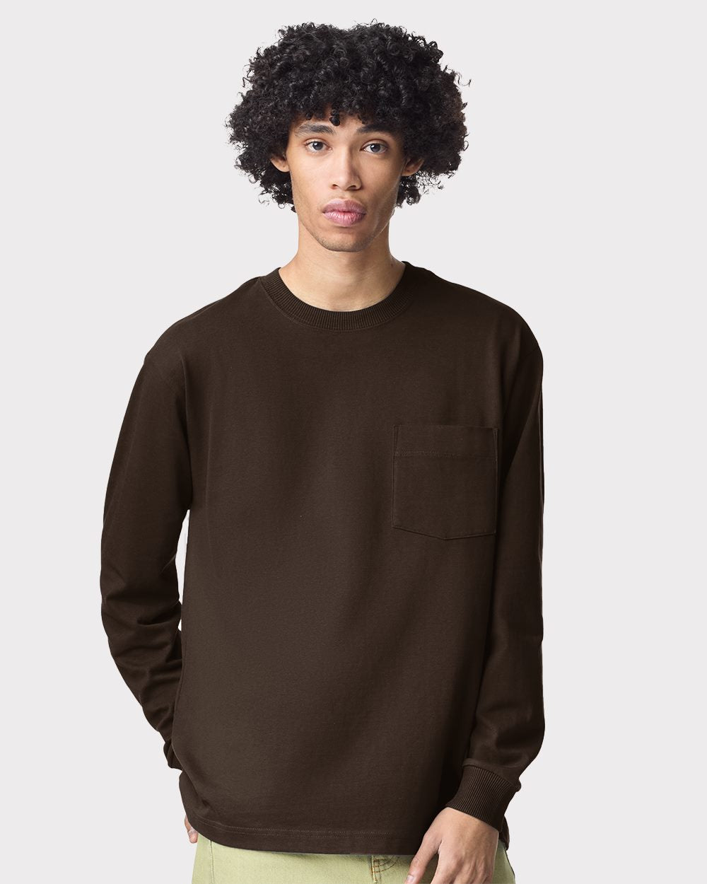 Unisex Super Heavyweight Long Sleeve Pocket Tee | 9410