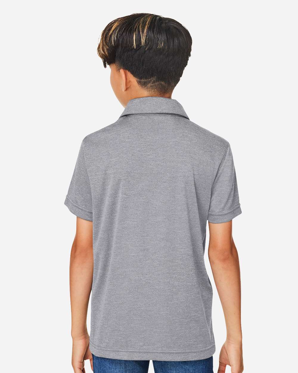 Youth Zone Sonic Heather Performance Polo | TT51HY