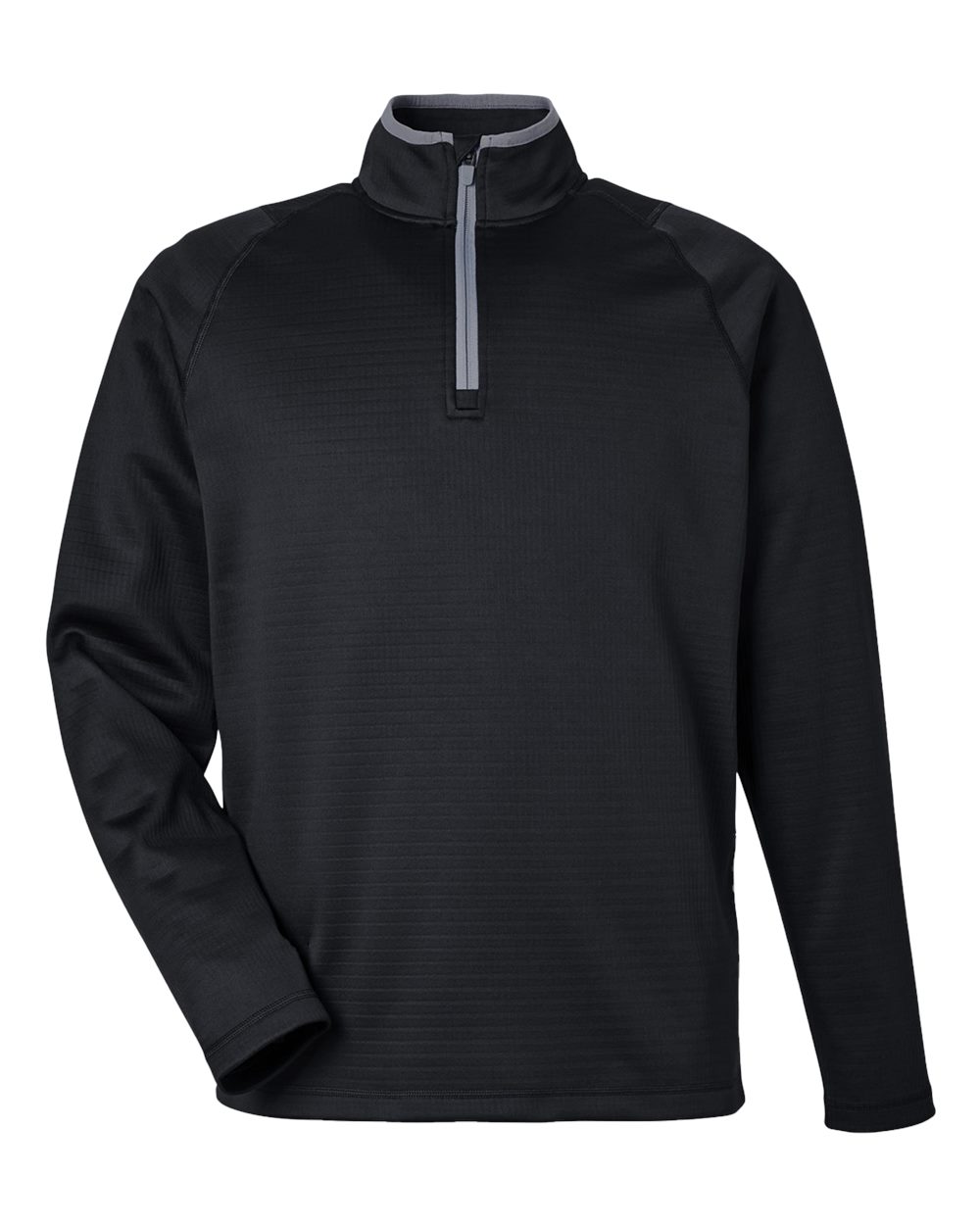 Men's Waffle Fleece Quarter-Zip Pullover | 631105
