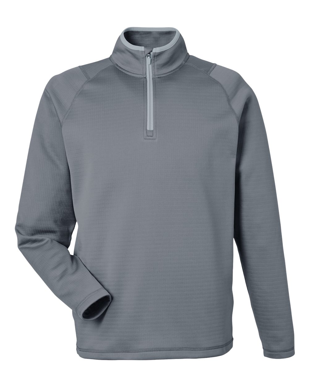 Men's Waffle Fleece Quarter-Zip Pullover | 631105
