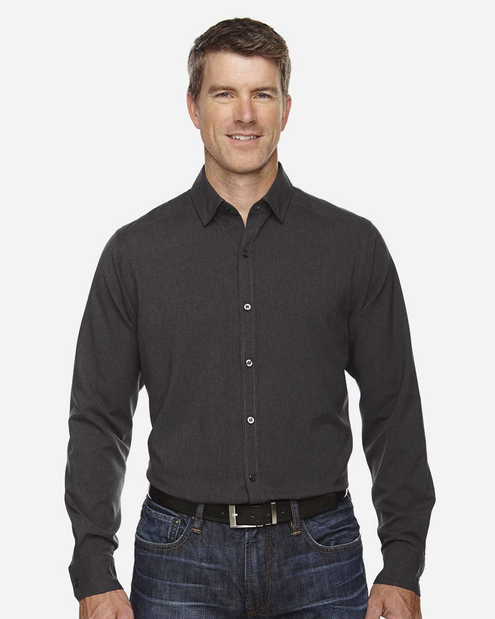 Men's Melange Performance Shirt | 88802