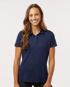 Women's Textured Stripe Polo | A707