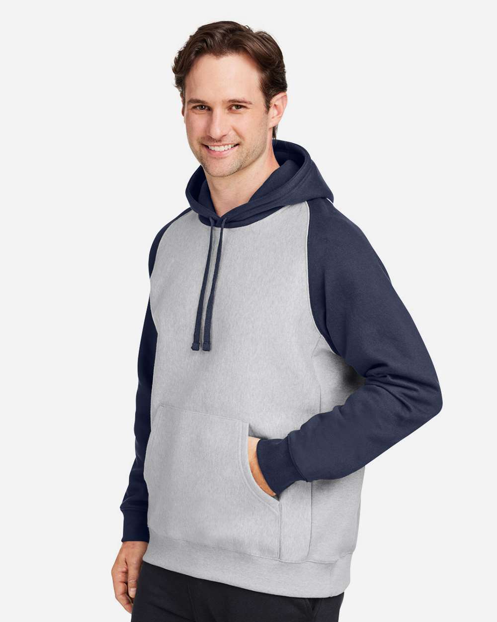 Unisex Zone HydroSport™ Heavyweight Colorblock Hooded Sweatshirt | TT96CB