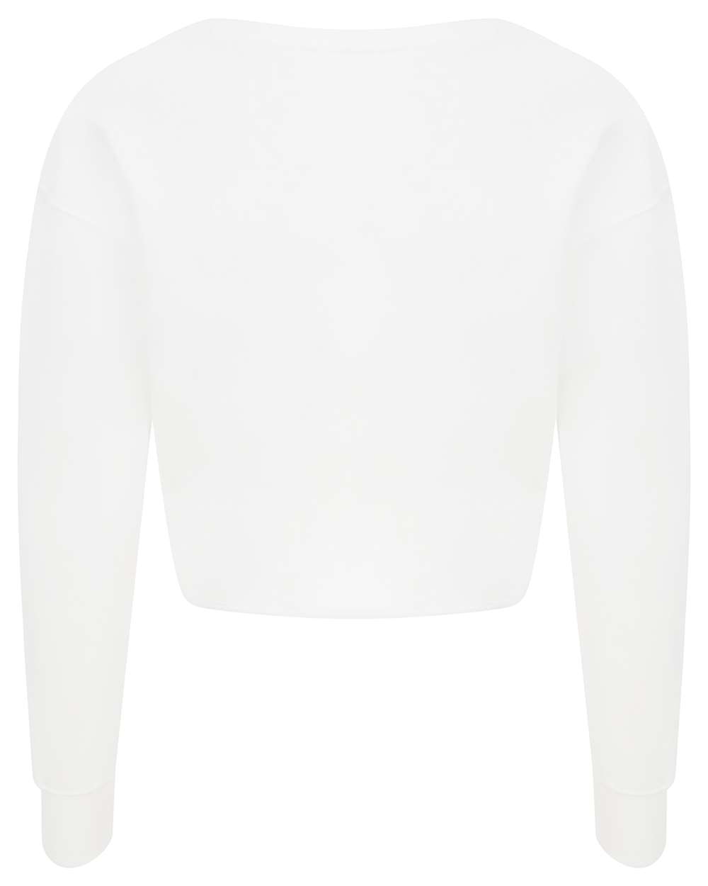 Women's Cropped Crewneck Sweatshirt | JHA035
