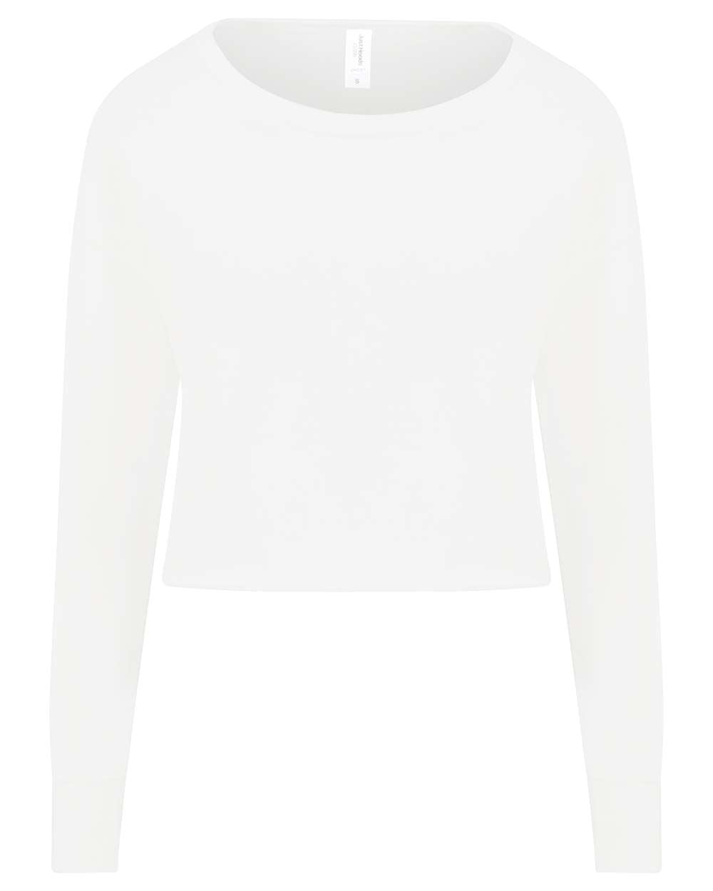 Women's Cropped Crewneck Sweatshirt | JHA035
