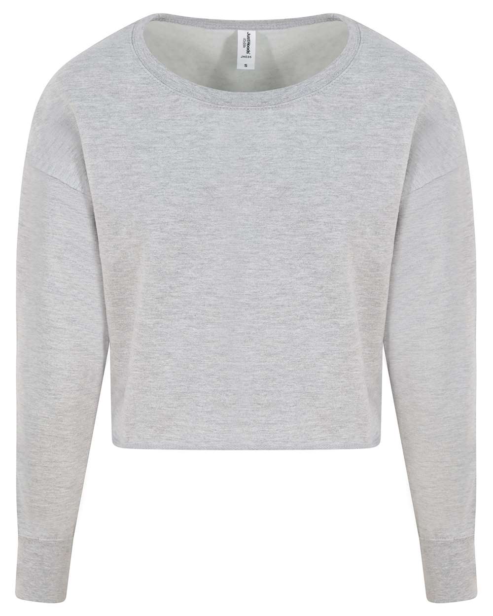 Women's Cropped Crewneck Sweatshirt | JHA035