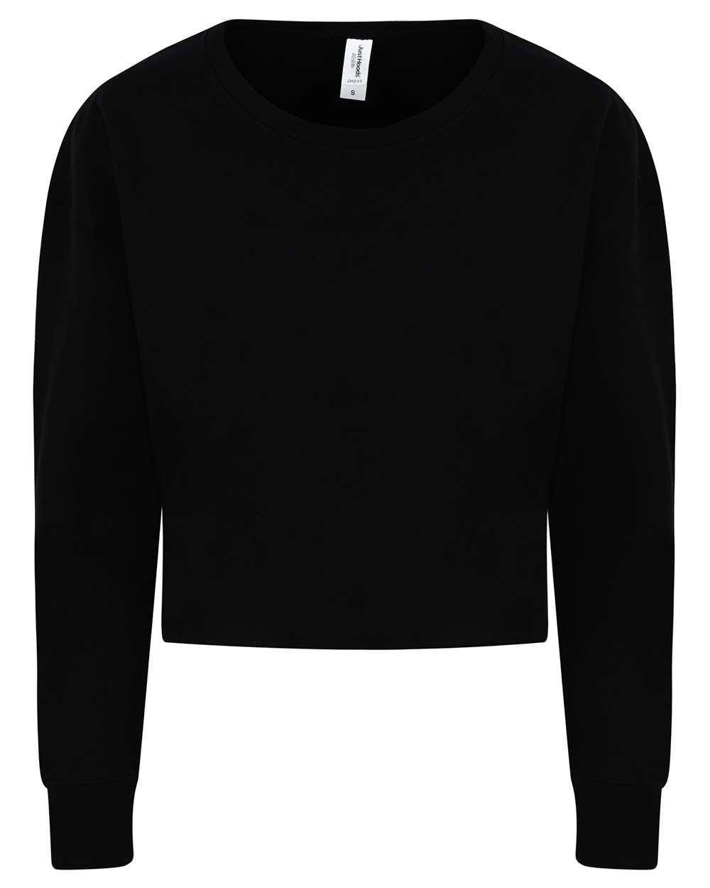 Women's Cropped Crewneck Sweatshirt | JHA035