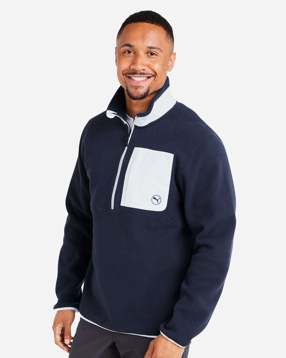 Men's Fleece Quarter-Zip Pullover | 628407