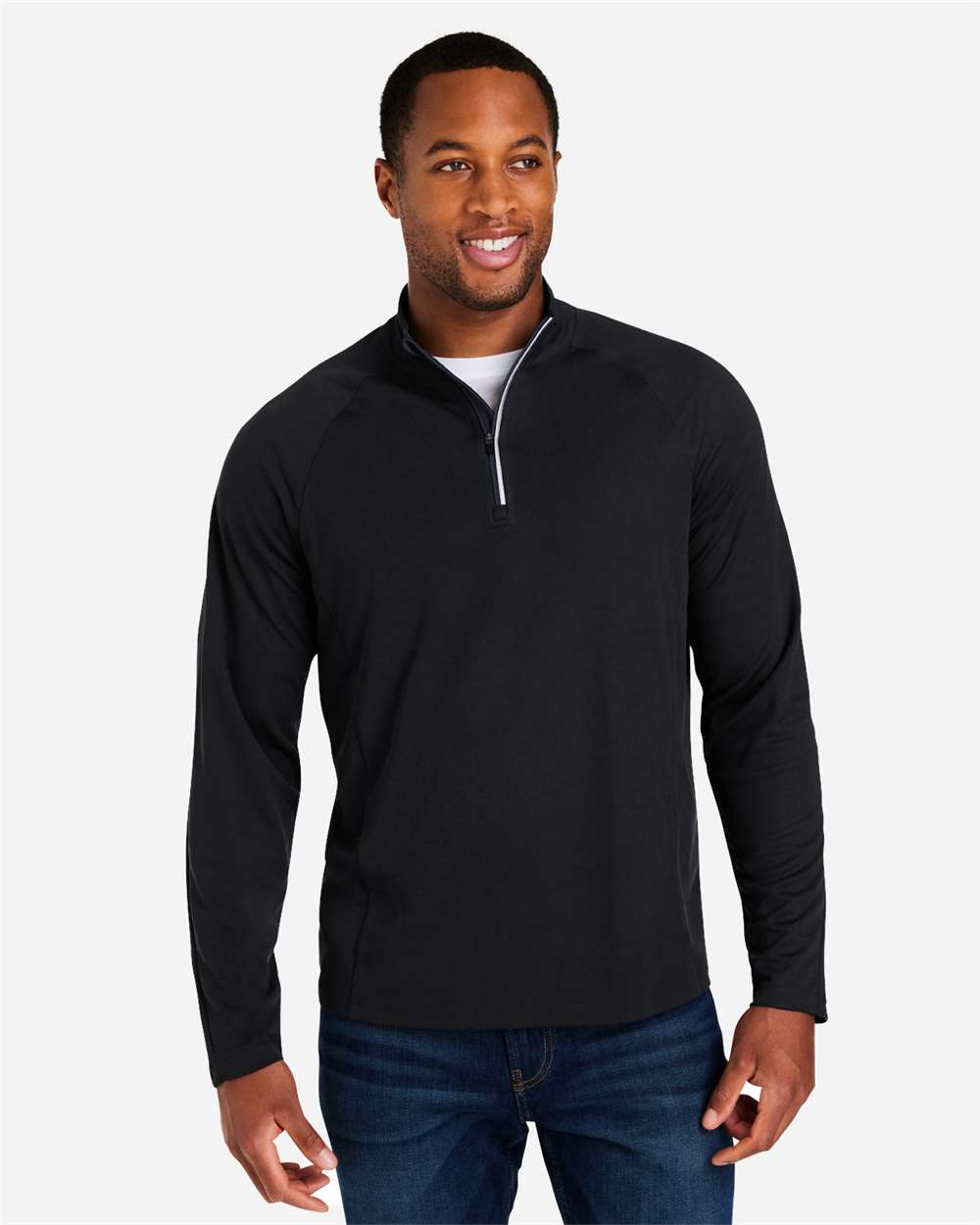 Men's Origin Performance Pique Quarter-Zip Pullover | CE418