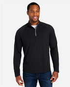 Men's Origin Performance Pique Quarter-Zip Pullover | CE418