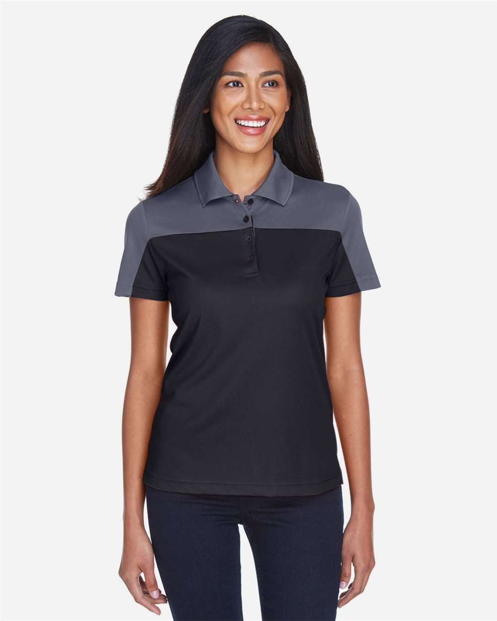 Women's Balance Colorblock Performance Piqué Polo | CE101W
