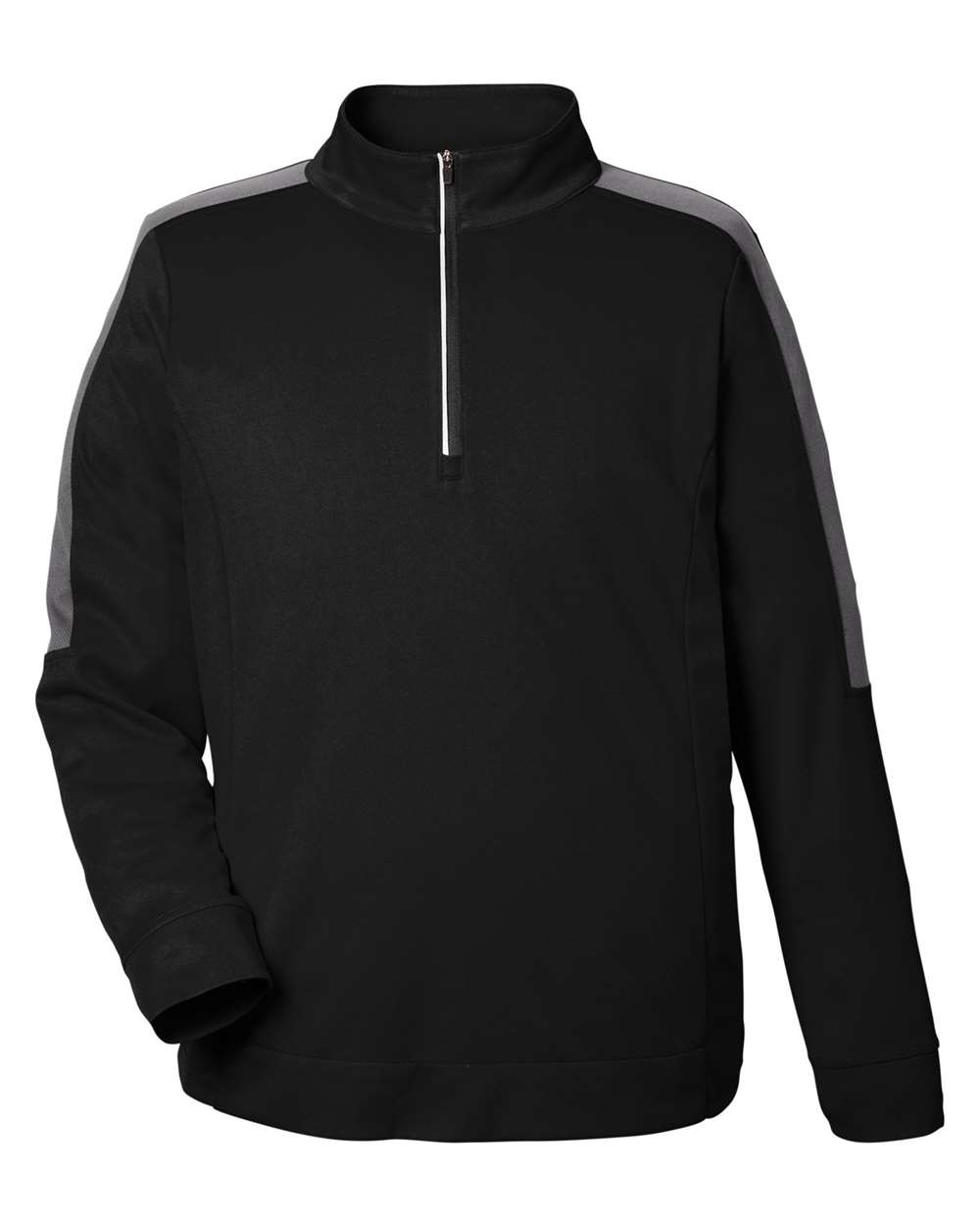 Sudadera de malla con bloqueo de color y cremallera de cuarto para hombre Market Snag Protect | CE404