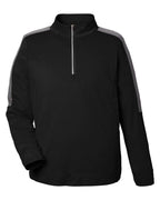 Sudadera de malla con bloqueo de color y cremallera de cuarto para hombre Market Snag Protect | CE404