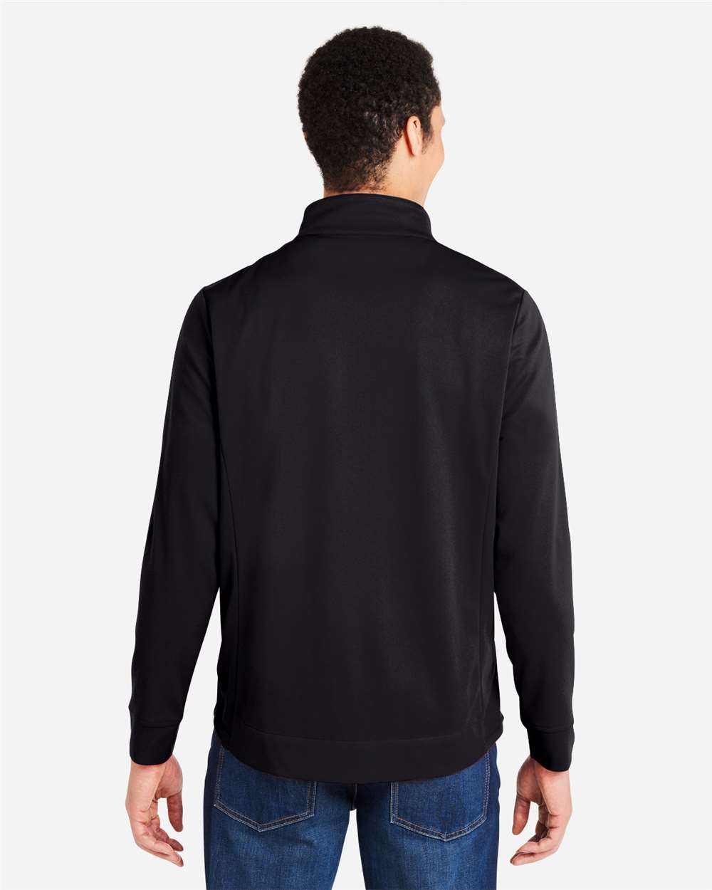 Sudadera de malla con bloqueo de color y cremallera de cuarto para hombre Market Snag Protect | CE404