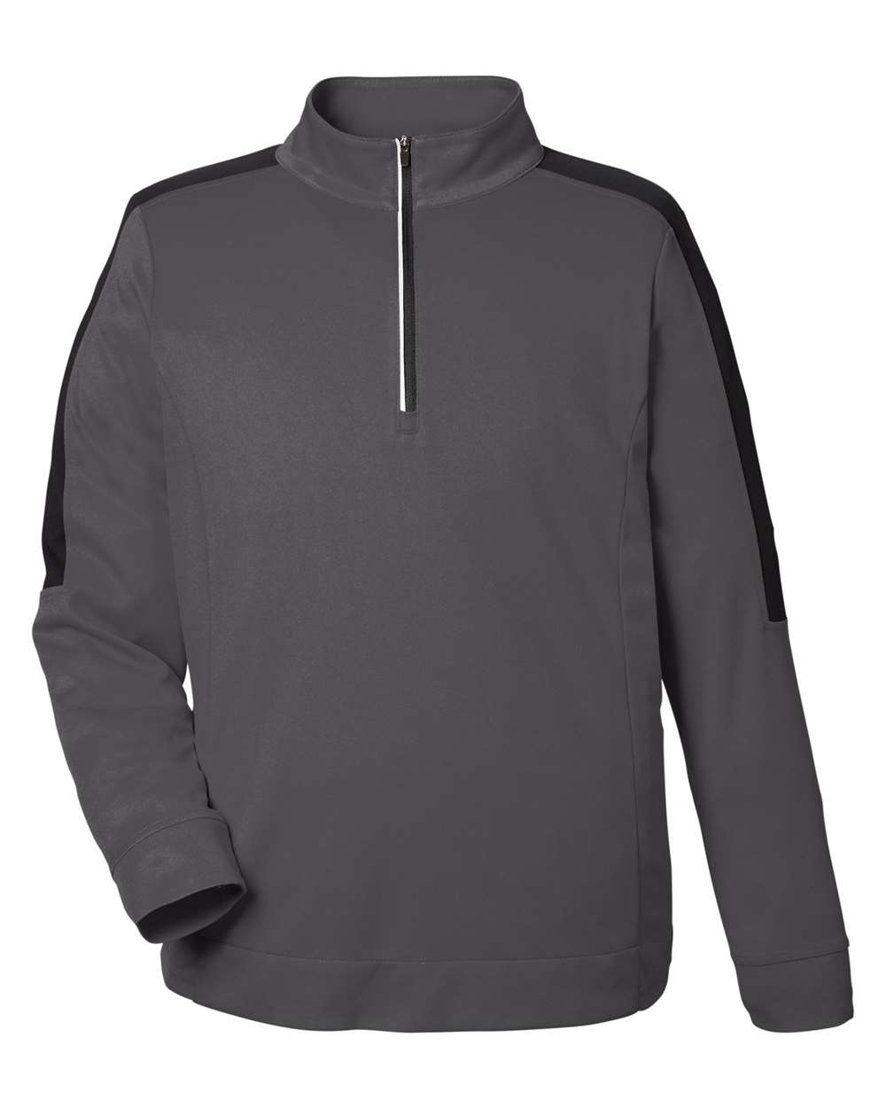 Sudadera de malla con bloqueo de color y cremallera de cuarto para hombre Market Snag Protect | CE404