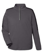 Sudadera de malla con bloqueo de color y cremallera de cuarto para hombre Market Snag Protect | CE404