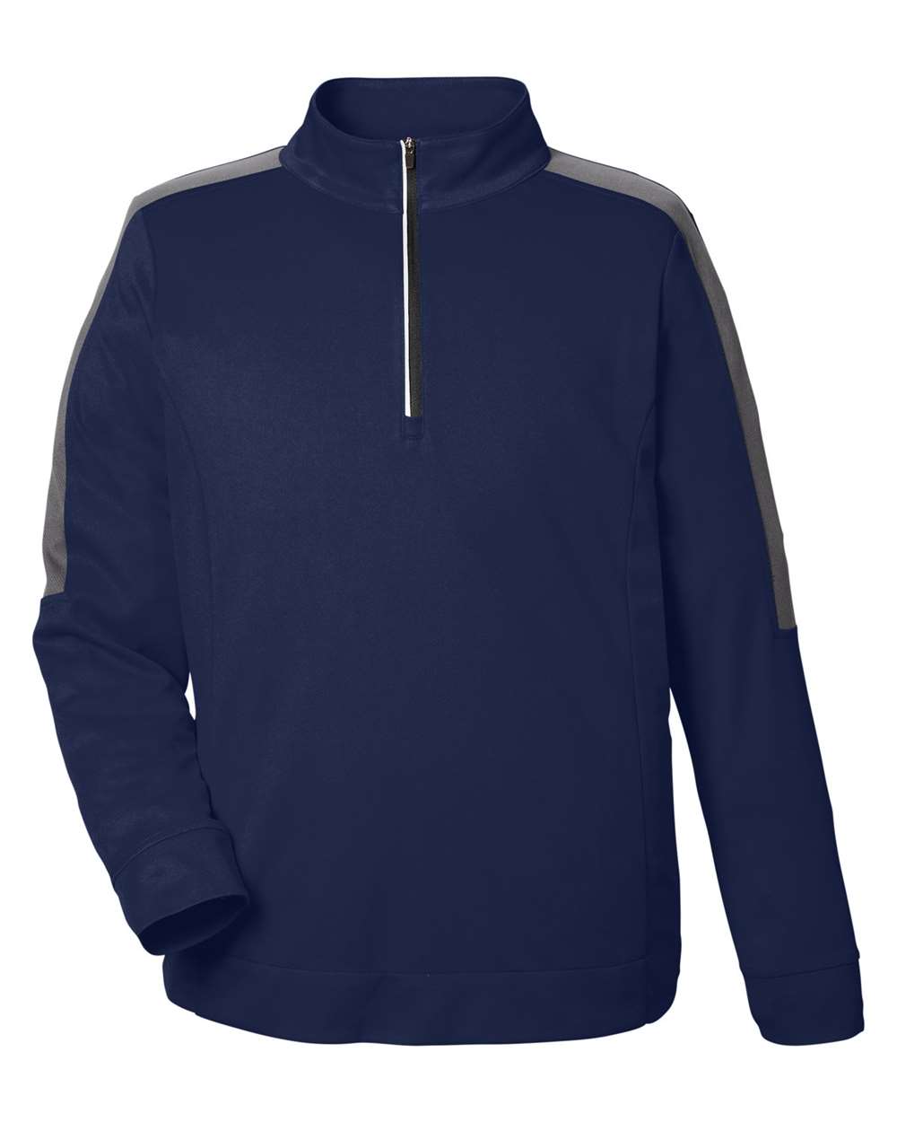 Sudadera de malla con bloqueo de color y cremallera de cuarto para hombre Market Snag Protect | CE404