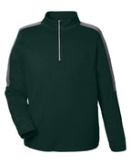 Sudadera de malla con bloqueo de color y cremallera de cuarto para hombre Market Snag Protect | CE404
