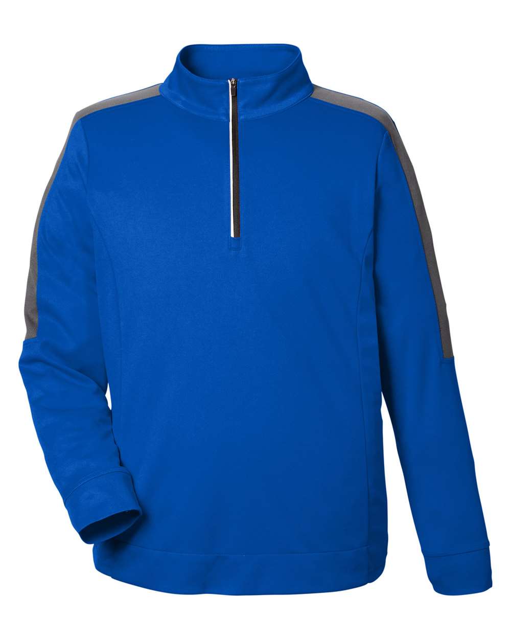 Sudadera de malla con bloqueo de color y cremallera de cuarto para hombre Market Snag Protect | CE404