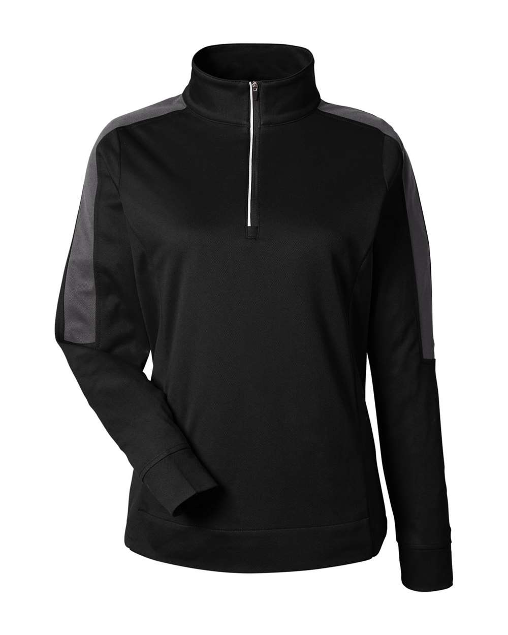Women's Market Snag Protect Mesh Colorblock Quarter-Zip Pullover | CE404W