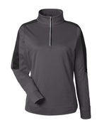 Women's Market Snag Protect Mesh Colorblock Quarter-Zip Pullover | CE404W