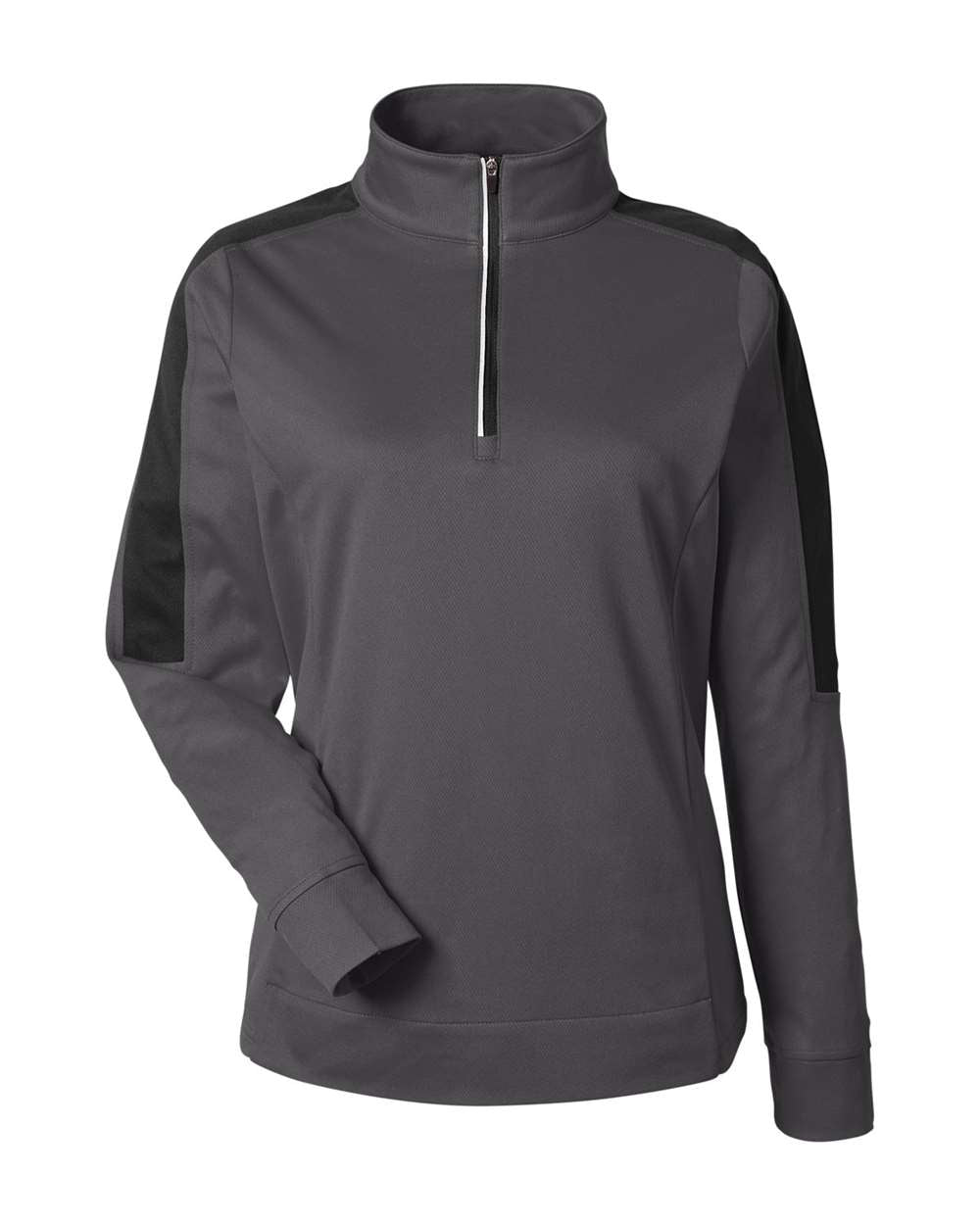 Women's Market Snag Protect Mesh Colorblock Quarter-Zip Pullover | CE404W