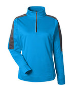 Women's Market Snag Protect Mesh Colorblock Quarter-Zip Pullover | CE404W
