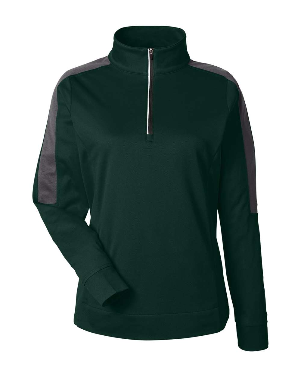 Women's Market Snag Protect Mesh Colorblock Quarter-Zip Pullover | CE404W
