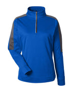 Women's Market Snag Protect Mesh Colorblock Quarter-Zip Pullover | CE404W