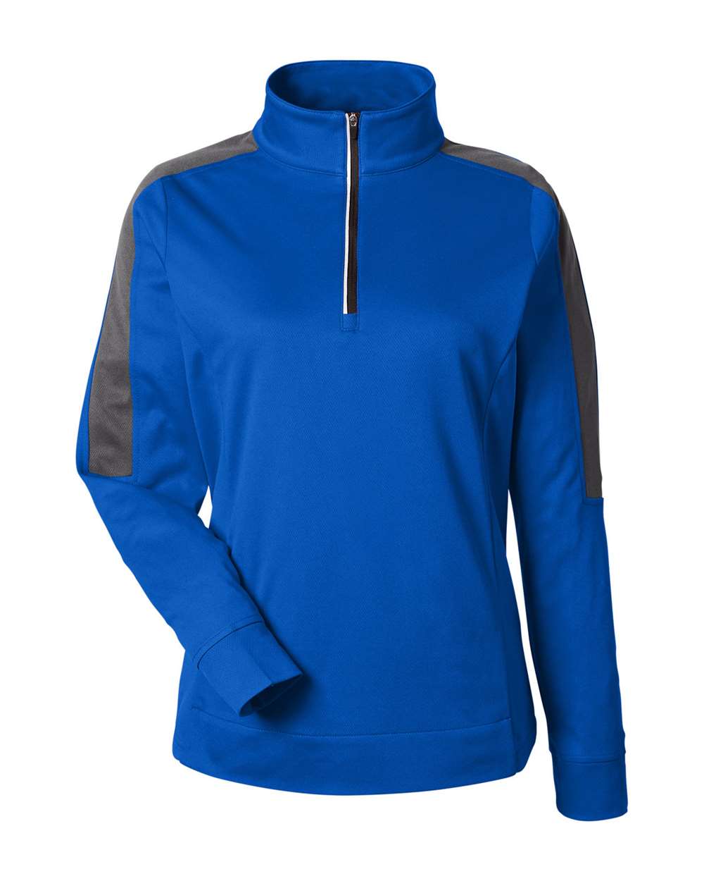 Women's Market Snag Protect Mesh Colorblock Quarter-Zip Pullover | CE404W