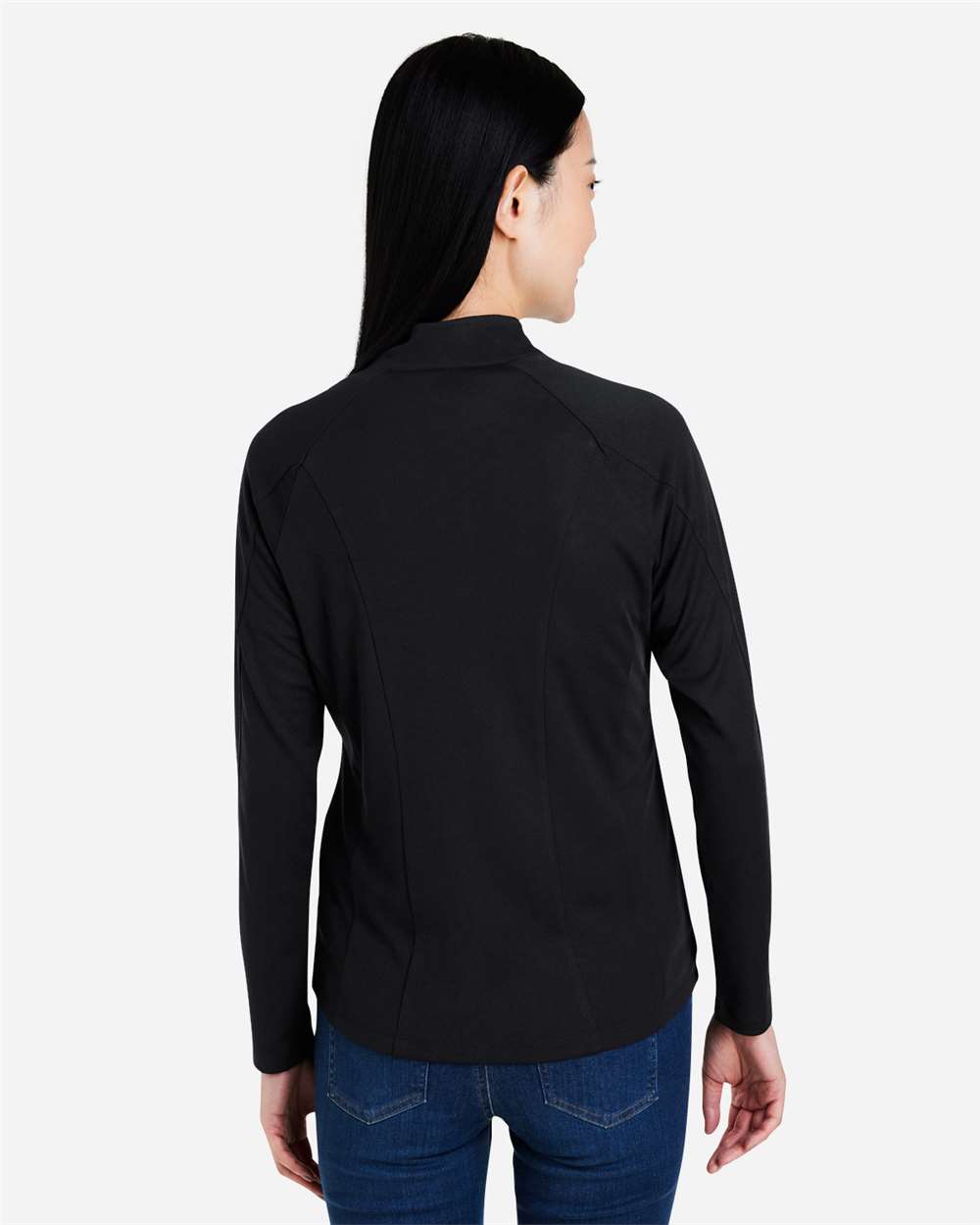Women's Origin Performance Pique Quarter-Zip Pullover | CE418W