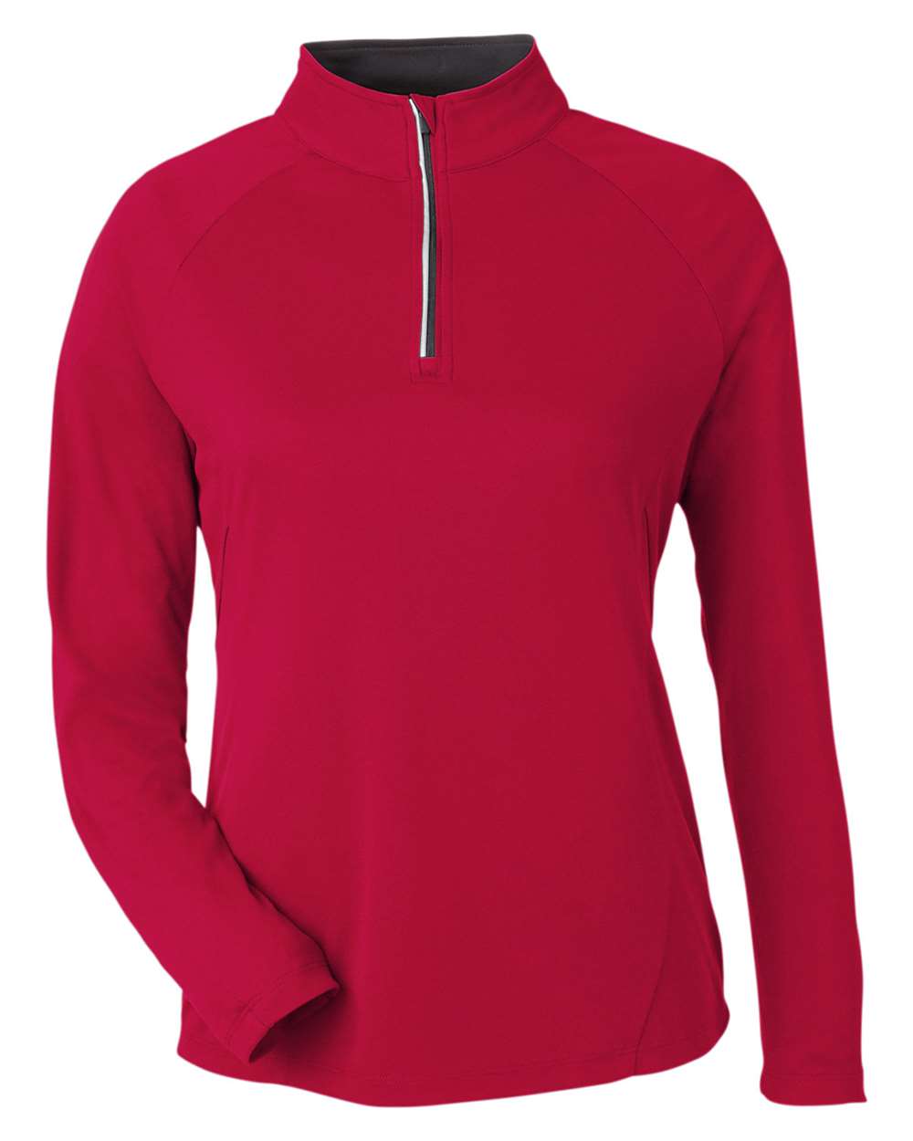 Women's Origin Performance Pique Quarter-Zip Pullover | CE418W