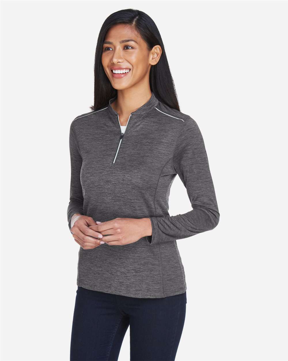 Women's Kinetic Performance Quarter-Zip Pullover | CE401W