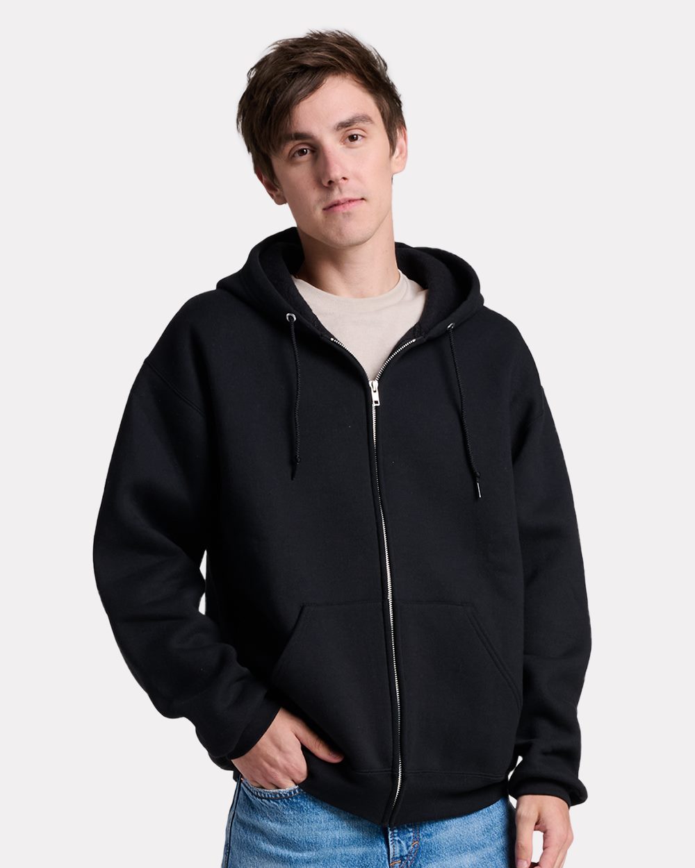 Unisex Rugged Full-Zip Hooded Sweatshirt | Z12MR
