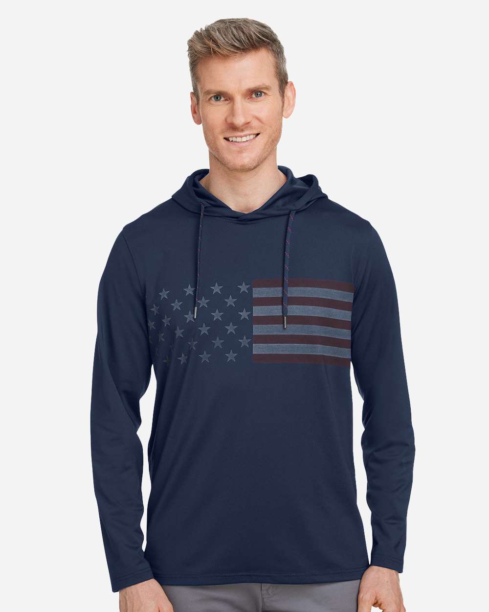 Men's Volition Patriotic Hooded Pullover | 537474