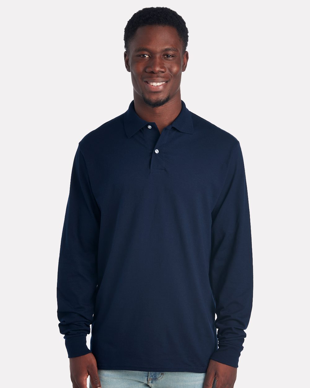 Men's Dri-Power® Long Sleeve Polo | 437LR