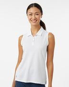 Women's Ottoman Sleeveless Polo | A1005