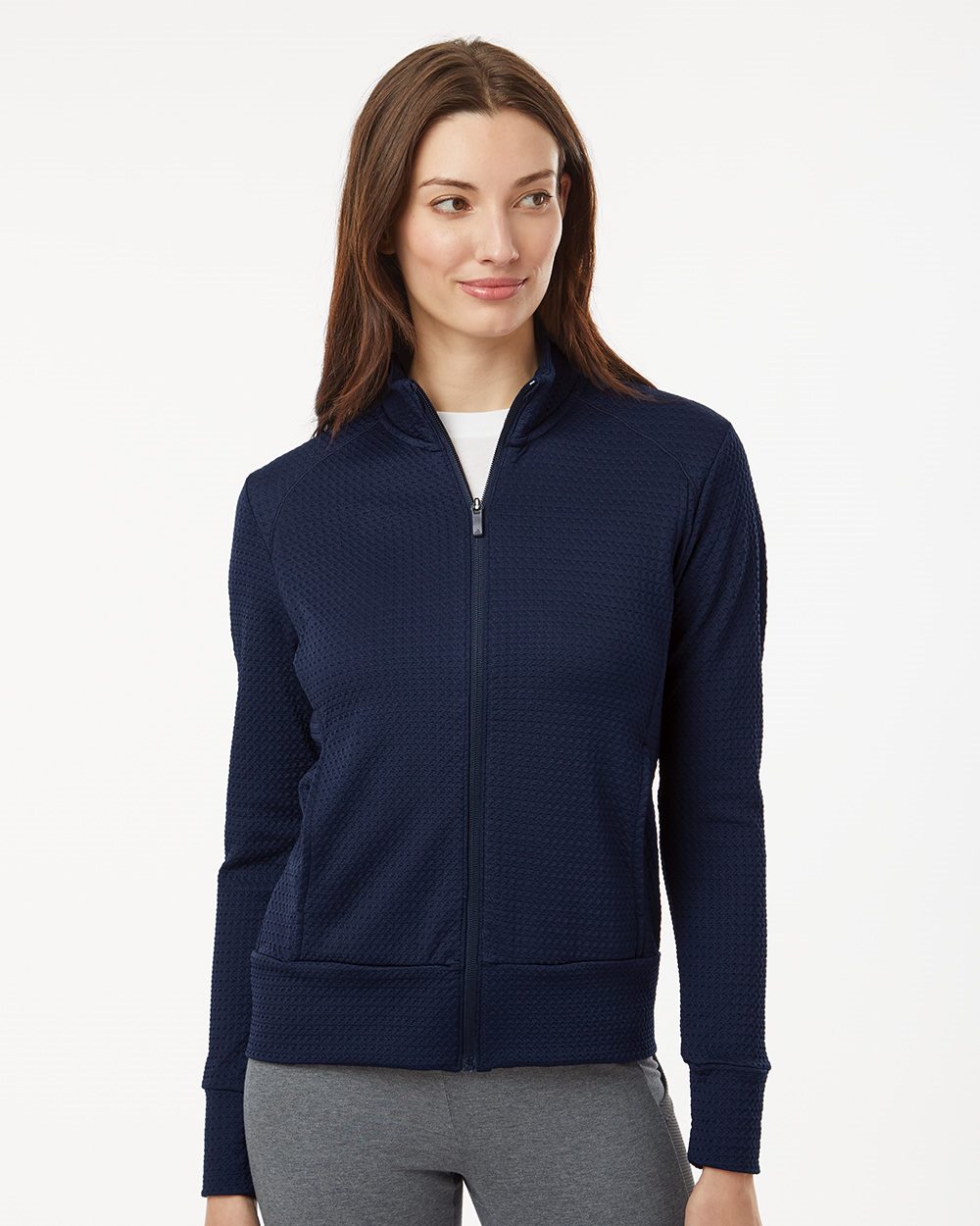Women's Ultimate365 Textured Full-Zip Jacket | A1007