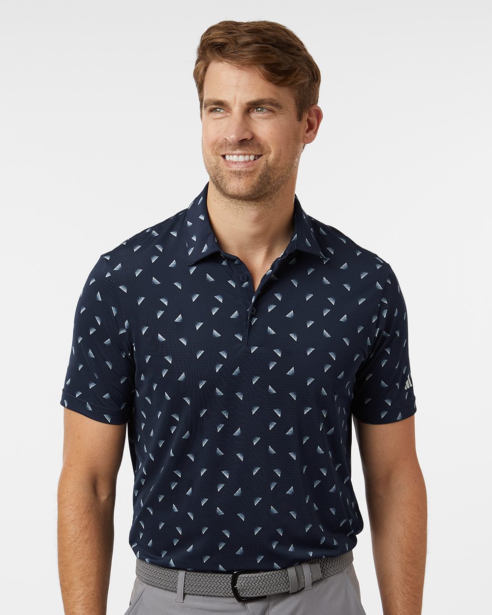 Men's Ultimate365 Mesh Print Polo | A2012
