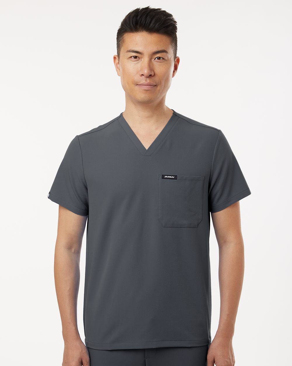 Camiseta de trabajo Holmes para hombre con cuello en V y 1 bolsillo | M10001
