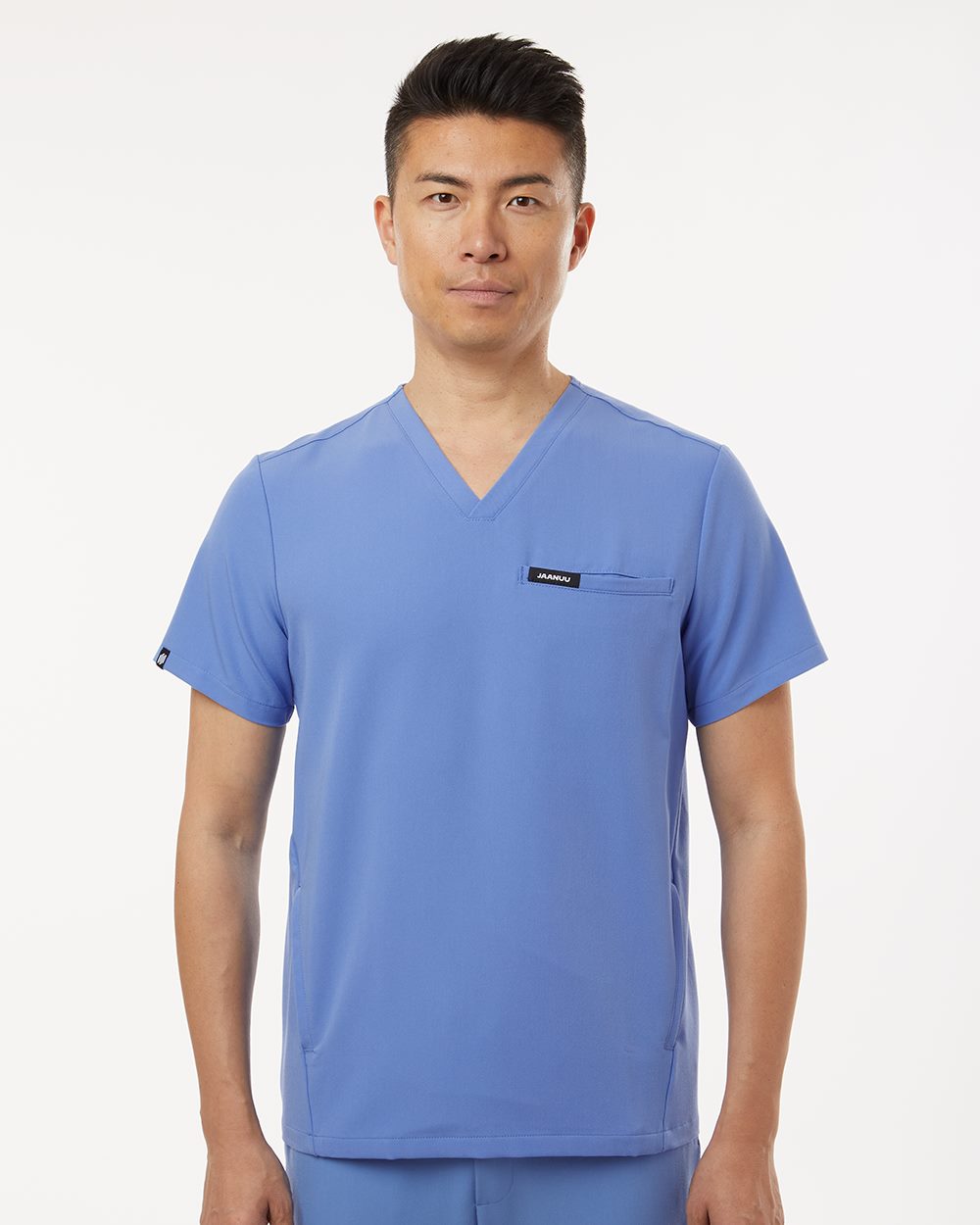 Camiseta de trabajo para hombre Platt con 3 bolsillos y cuello en V | M10002