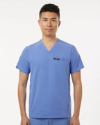 Camiseta de trabajo para hombre Platt con 3 bolsillos y cuello en V | M10002