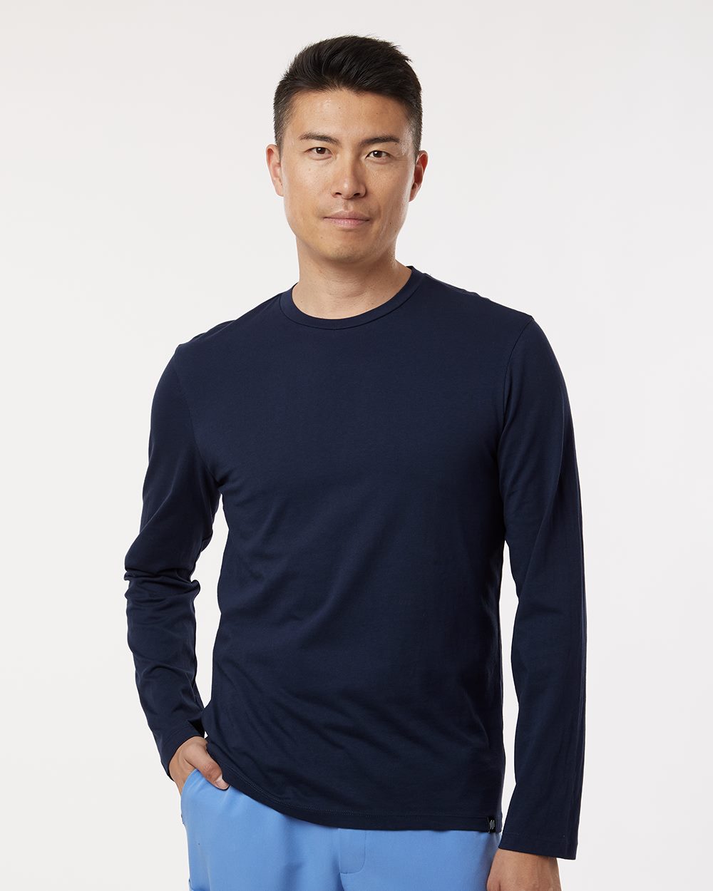 Men's RegenX Cotton Underscrub Long Sleeve T-Shirt | M30002U
